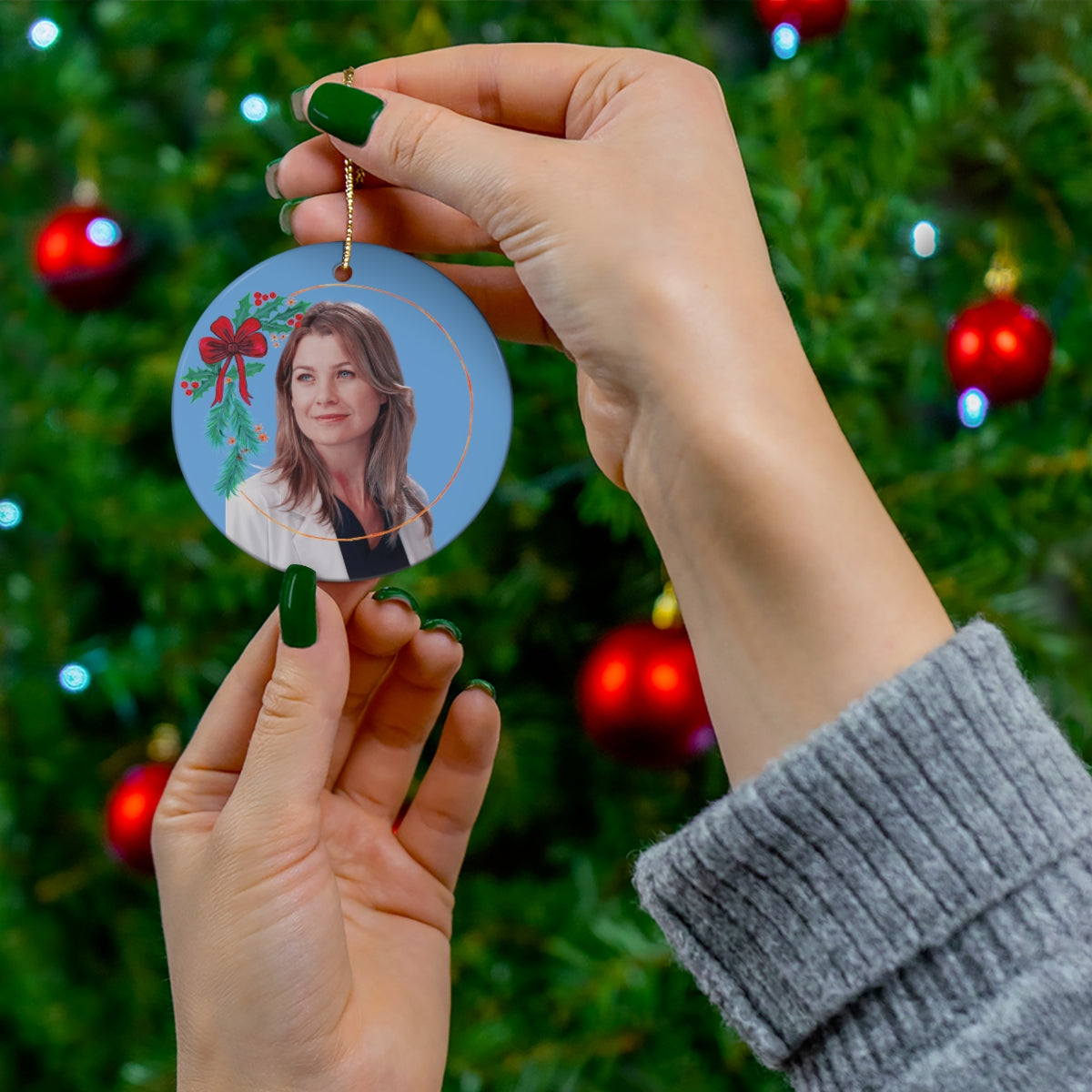 Meredith Grey Ornament